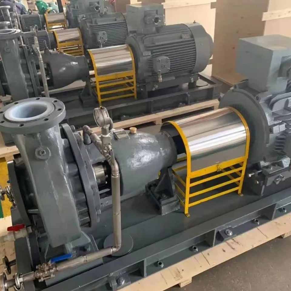 Petrochemical Process Fluorine Lined Centrifugal Pump