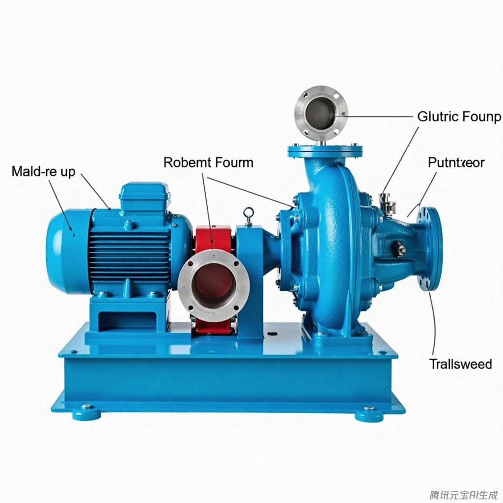 Working principle of chemical centrifugal pump